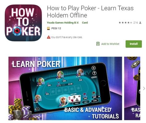 best apps to learn poker ios